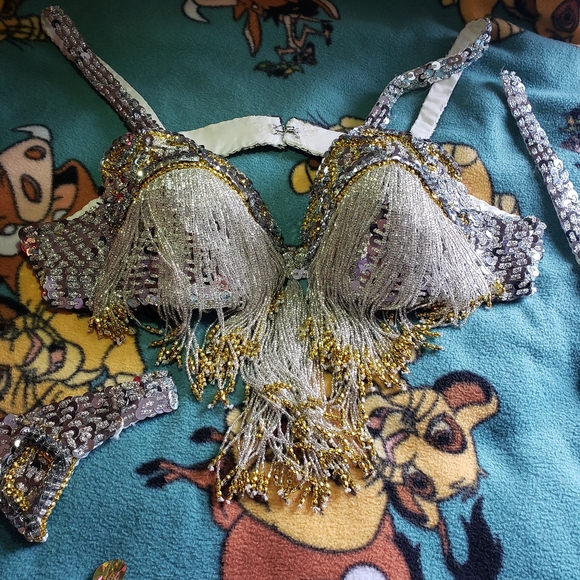 Professional Turkish bellydance set size 36C. - Picture 5 of 7